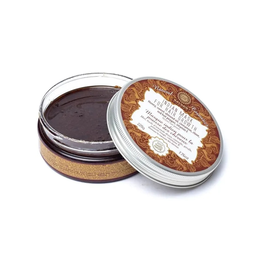 Masque capillaire réparateur naturel indien -- 220g