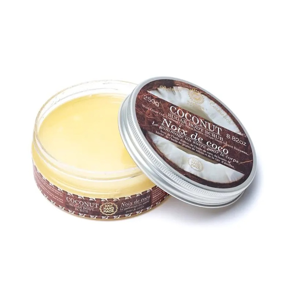 Gommage corporel au sucre coco-- 250g