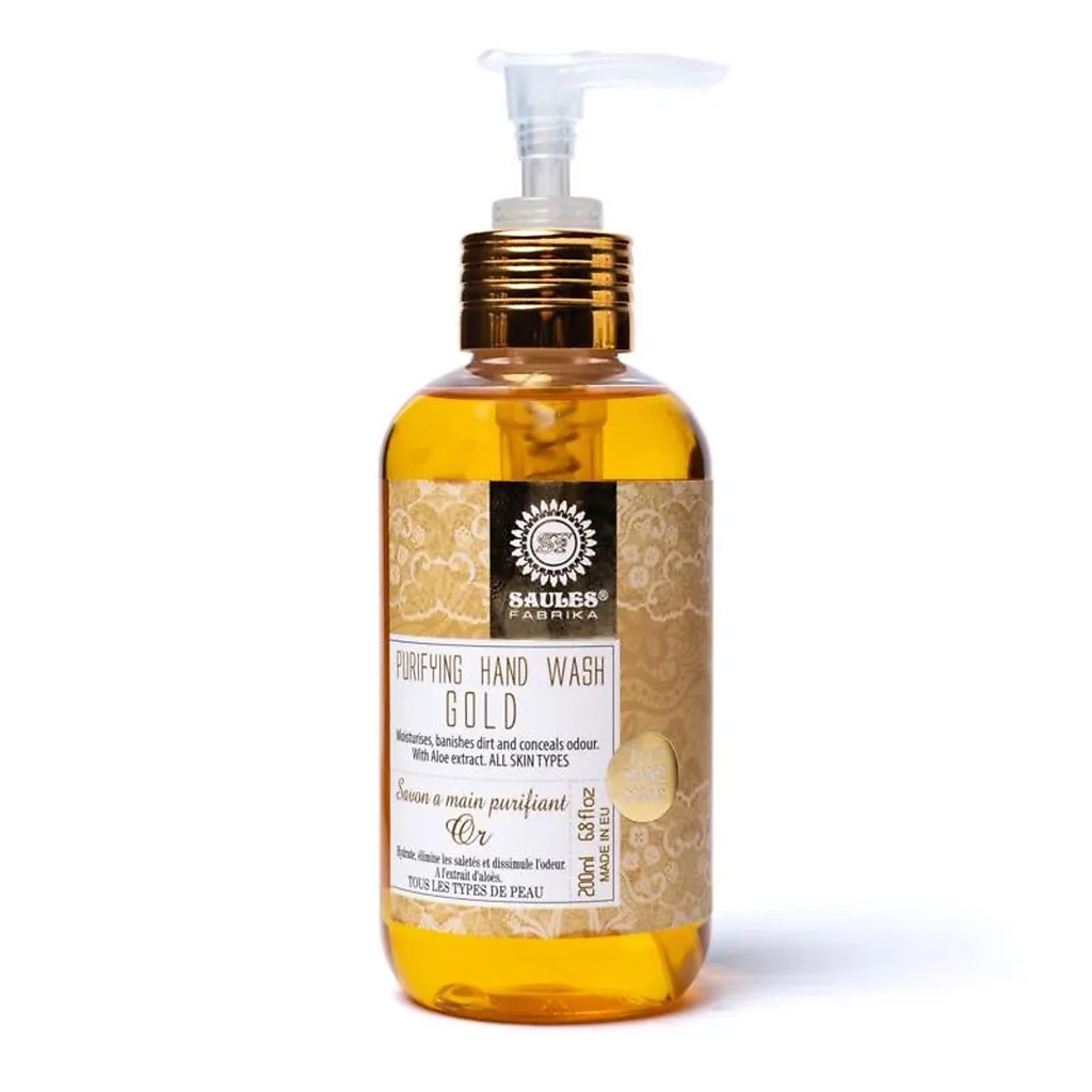 Détergeant mains naturel Gold -- 200ml
