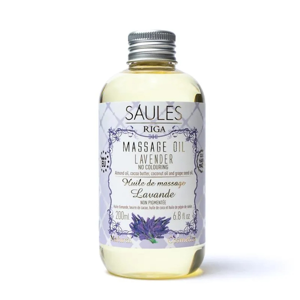 Huile de massage naturelle lavande-- 200ml