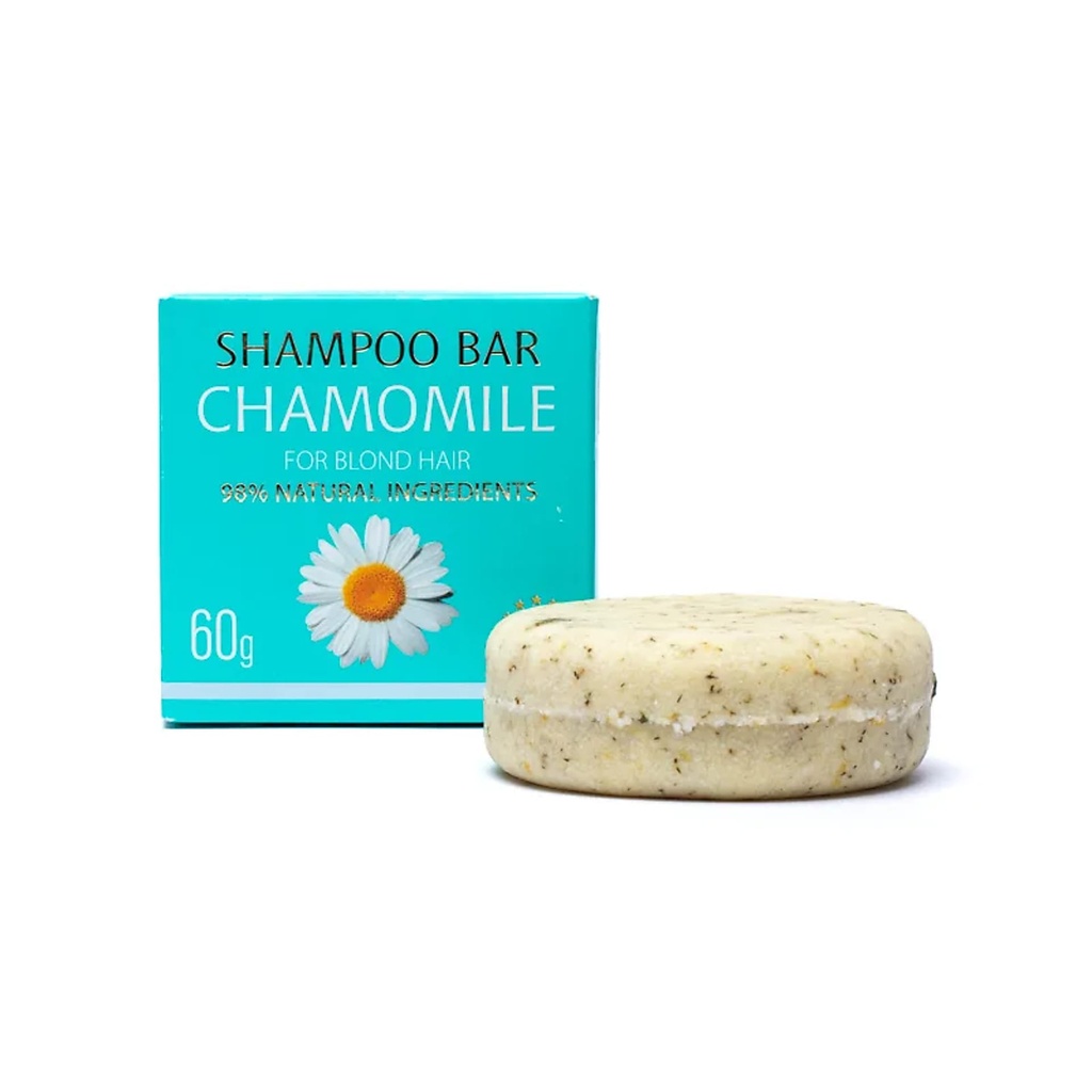 Shampoing solide naturel camomille -- 60g