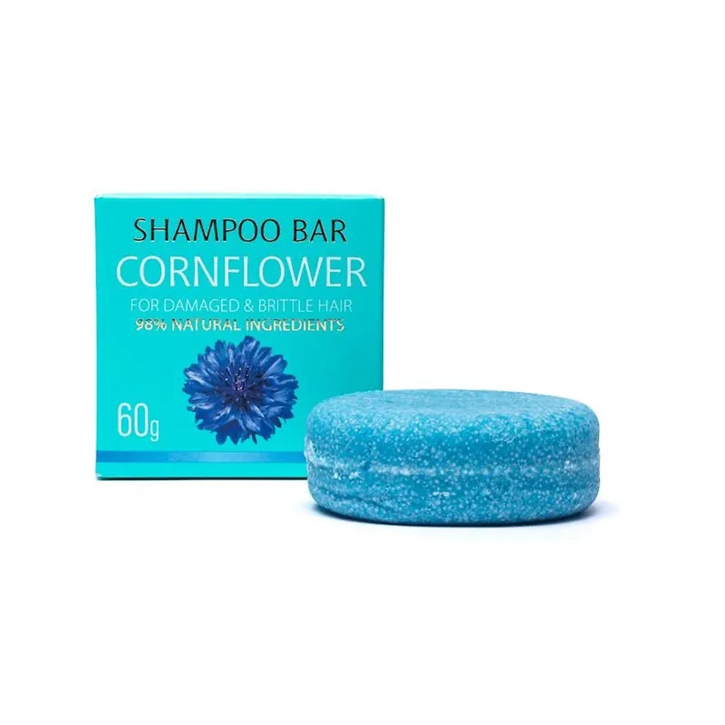 Shampoing solide naturel bleuet -- 60g