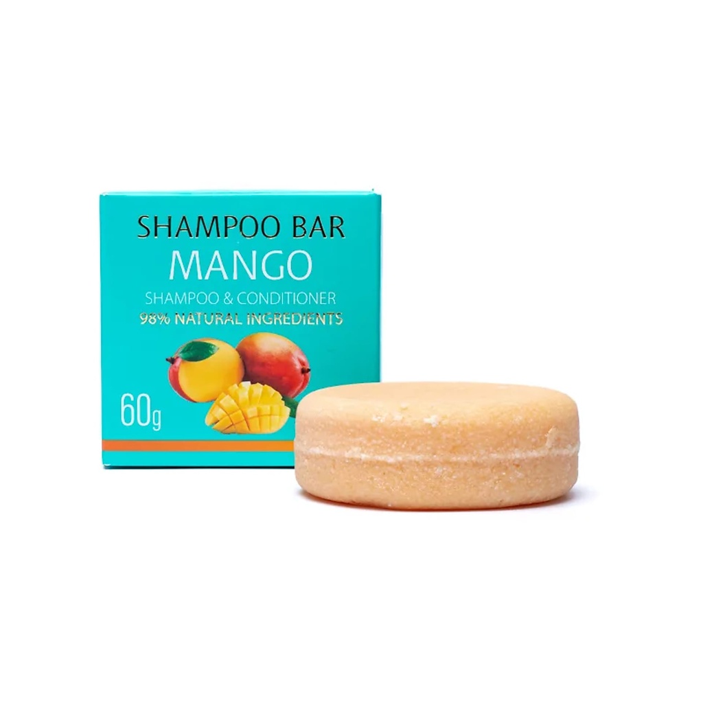Shampoing solide naturel mangue -- 60g