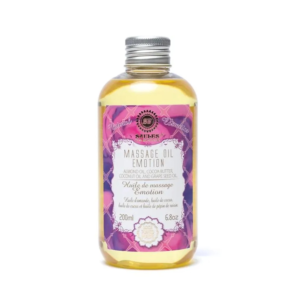 Huile de massage naturelle Emotion -- 200ml
