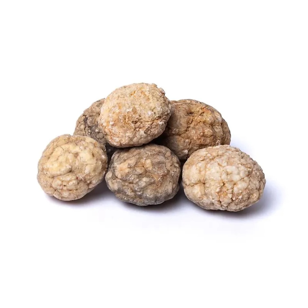 Géode de calcite (intacte) 5-6 pcs -- ±100-200g p/kg