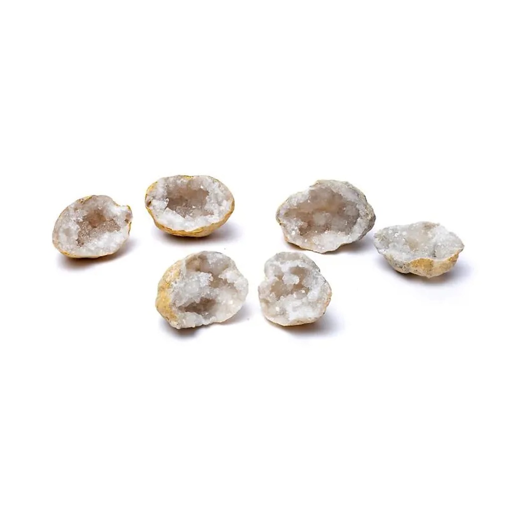 Géode de calcite (brisée) -- ±56g