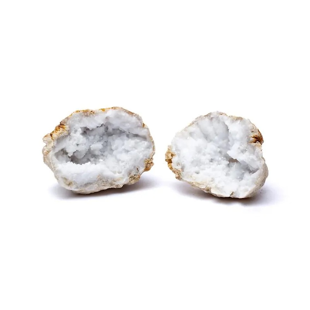 Géode de calcite (brisée) -- ±418g