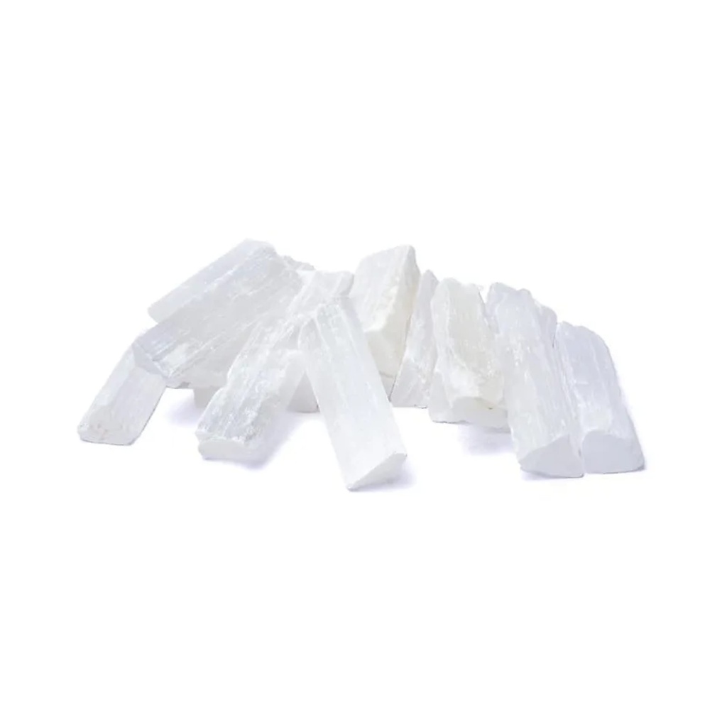 Bâtons de sélénite – ±500g; ±6-8cm