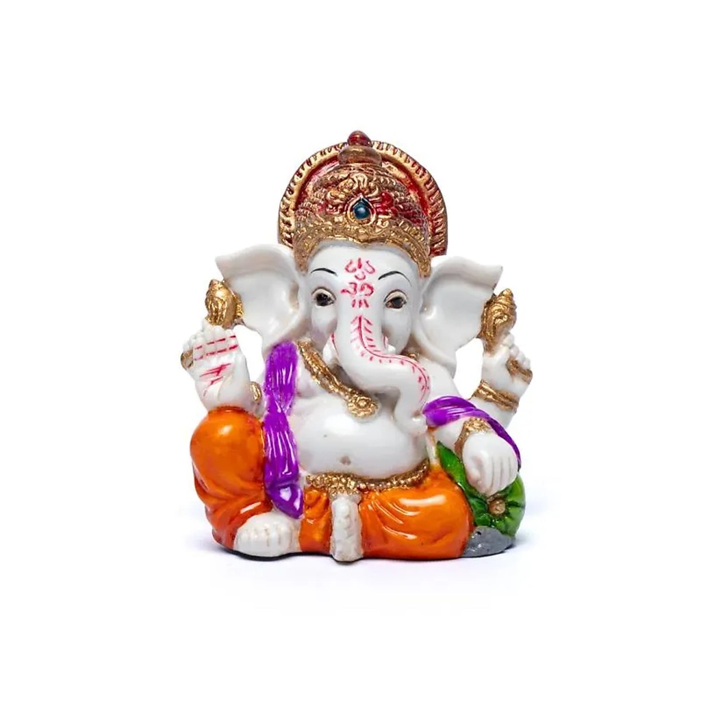 Ganesh avec instruments -- 8x7cm