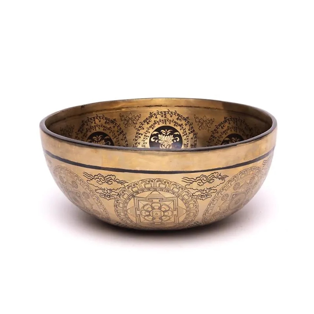 Bol chantant gravé au laser Tara Verte -- ±1400-1600 g ; ±22-24 cm