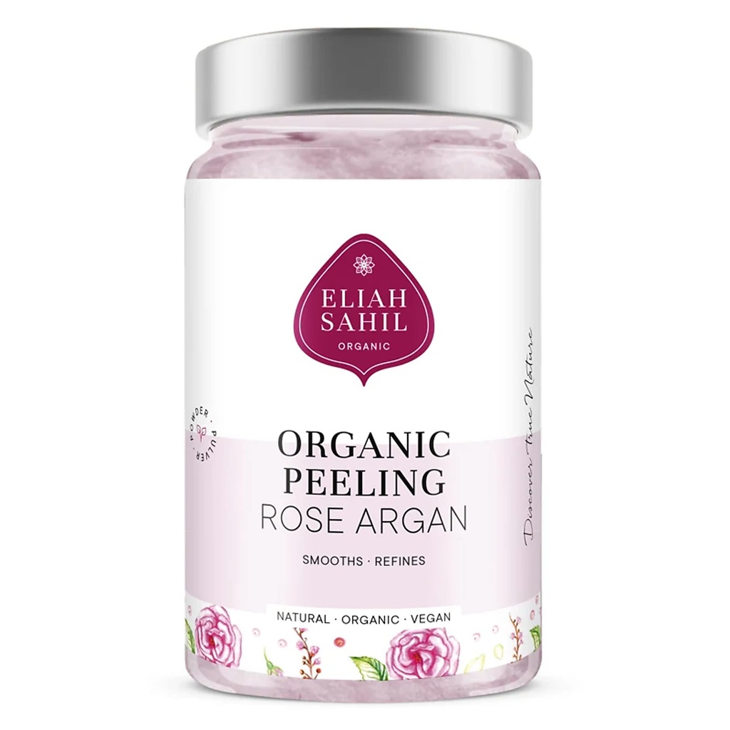 Gommage Corps Argan à la rose bio Eliah Sahil -- 256 g