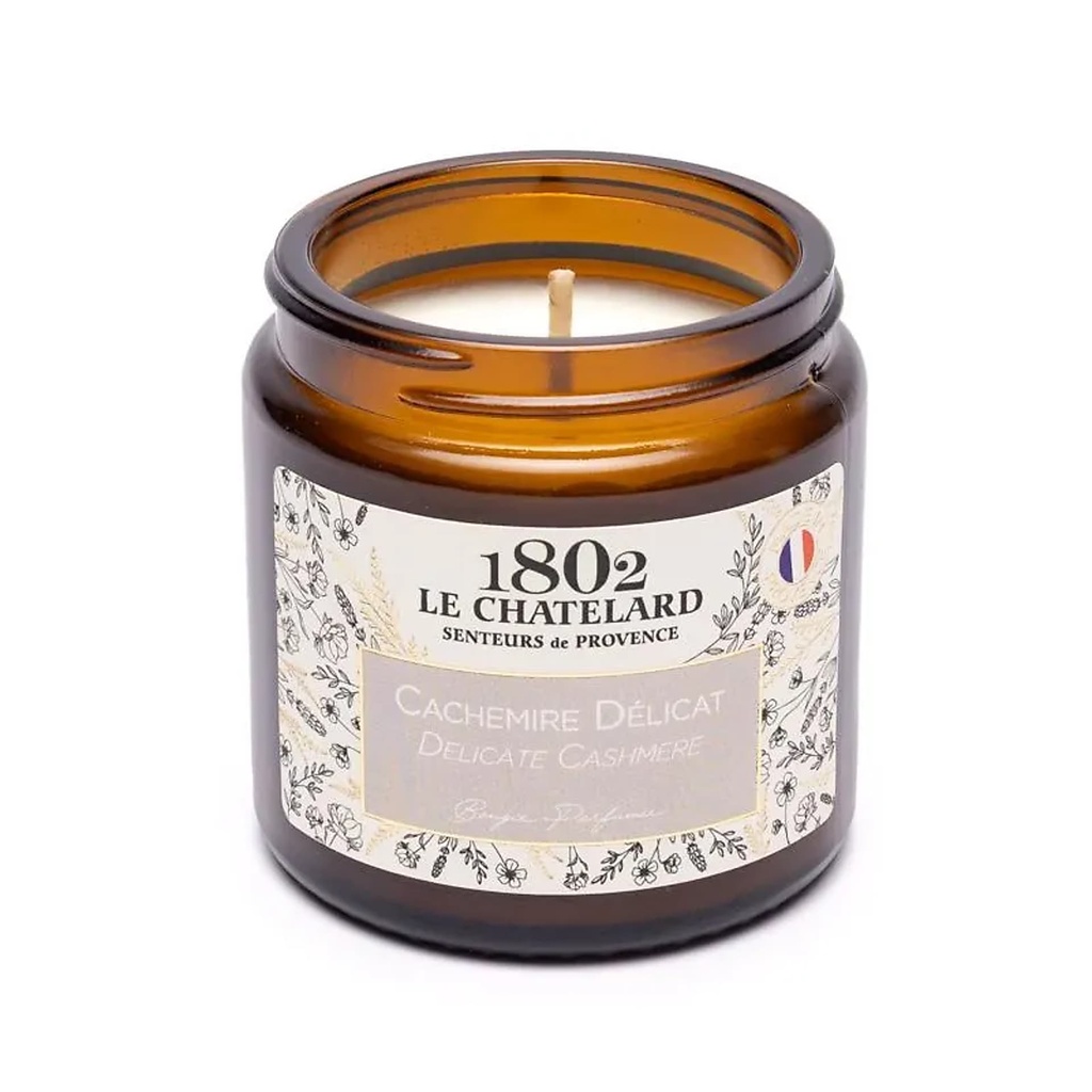 Le Chatelard 1802 Bougie parfumée Cachemire délicat -- 80g