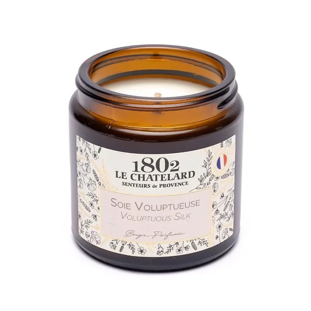 Le Chatelard 1802 Bougie parfumée Soie voluptueuse -- 80g