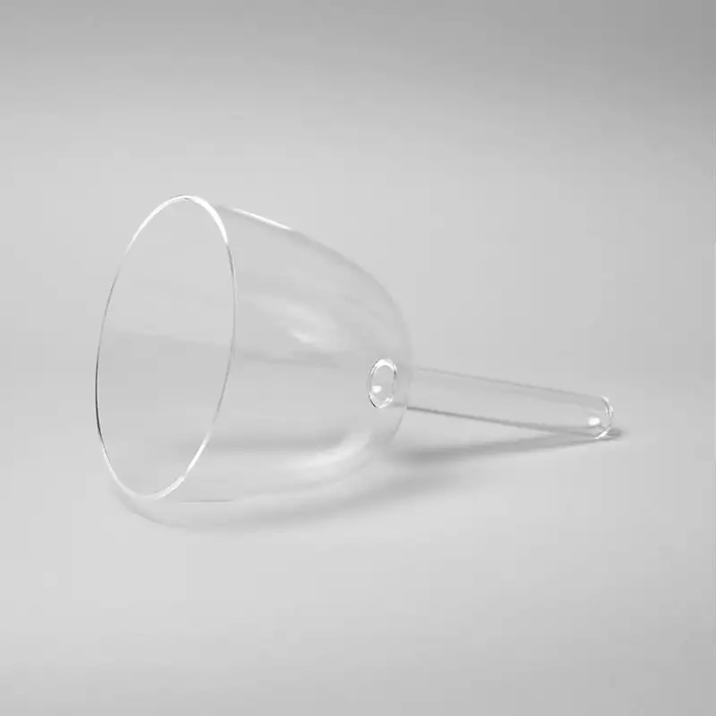 Bol chantant cristal avec manche note DO - 432 hz + sac -- 15cm