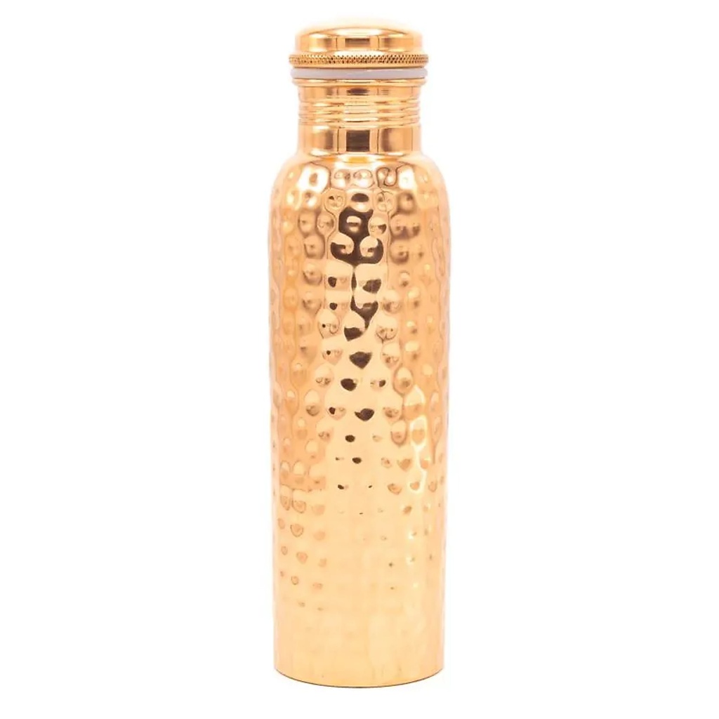 Bouteille en cuivre martelée -- 900 ml