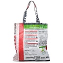 Shopping bag réversibles en tissus recyclé | 39x38 cm