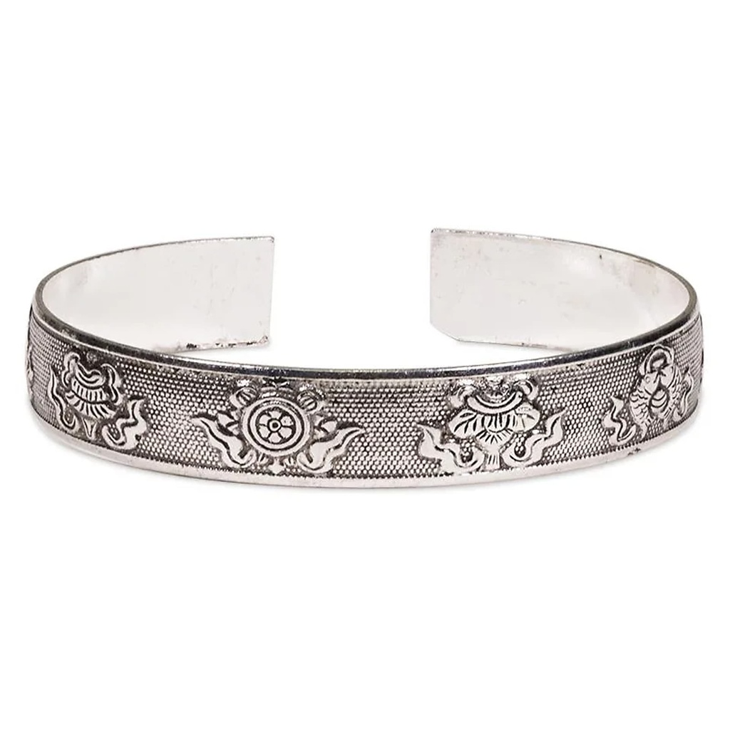 Bracelet Miao 8 signes auspicieux | 1 cm