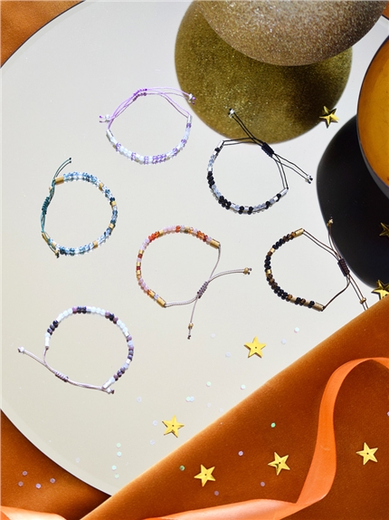 Présentoir Bracelets messages secrets 6 X 4 quantités