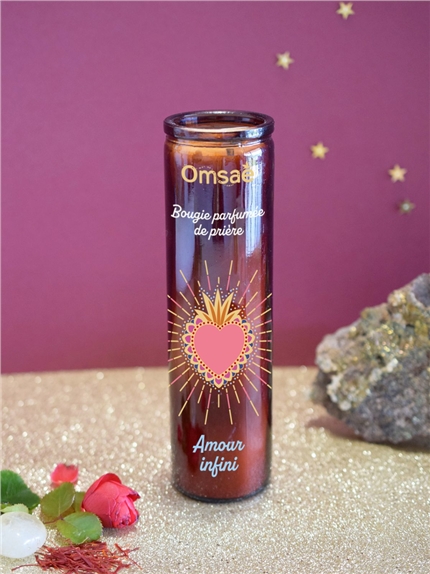 Bougie de prière Amour infini