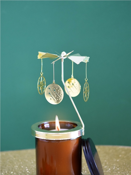 Carrousel pour bougie Abondance étoilée