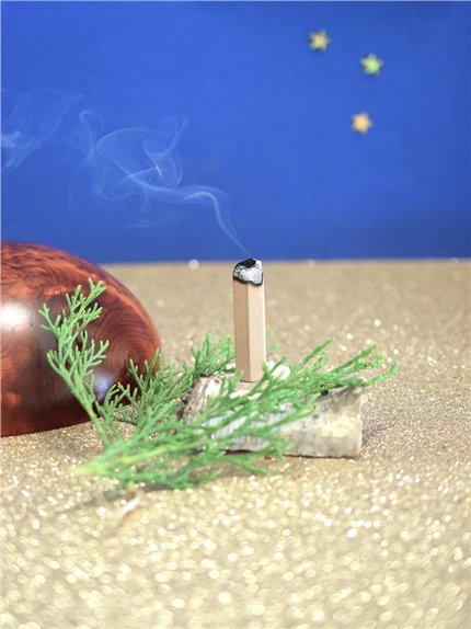 Briques de fumigation et socle Protection divine