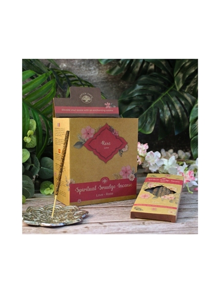 Encens Green Tree Smudge - Amour - Rose