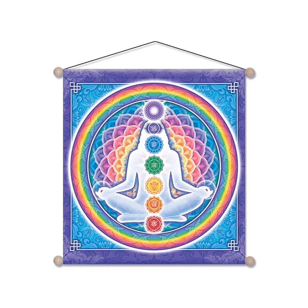 Bannière Corps de Lumière | 37.5x37.5 cm