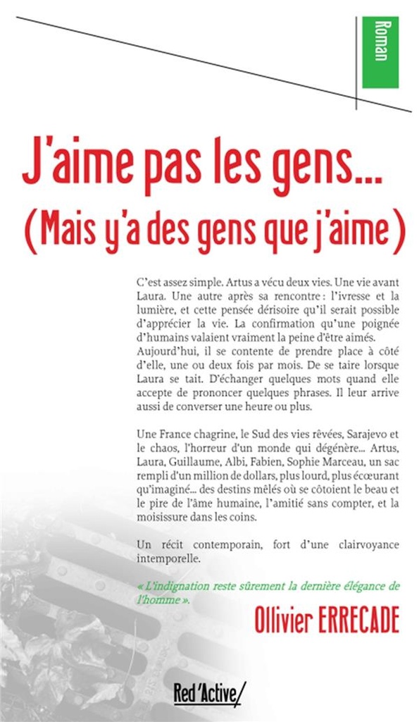 J'aime pas les gens (mais y'a des gens que j'aime)