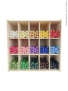 Présentoir bois 15 cases pour bougies