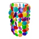 Carillon à vent multicolore  Capiz grand | 35 cm