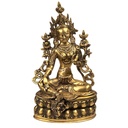 Tara Verte statue laiton grande | 3930 g; 35 cm