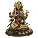 Ganesh laiton bicolore | 2050 g; 20 cm