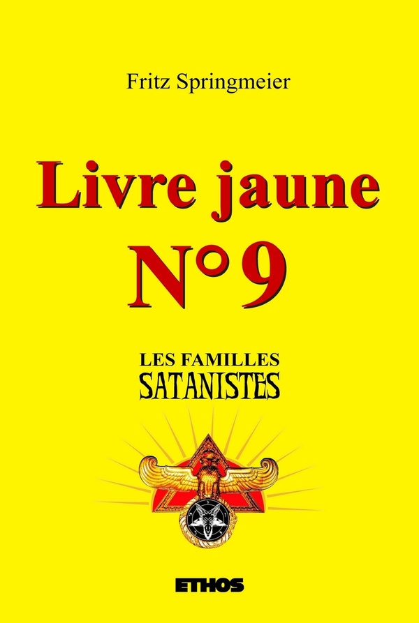 [9791092128901] Livre jaune nº9 - Les familles satanistes