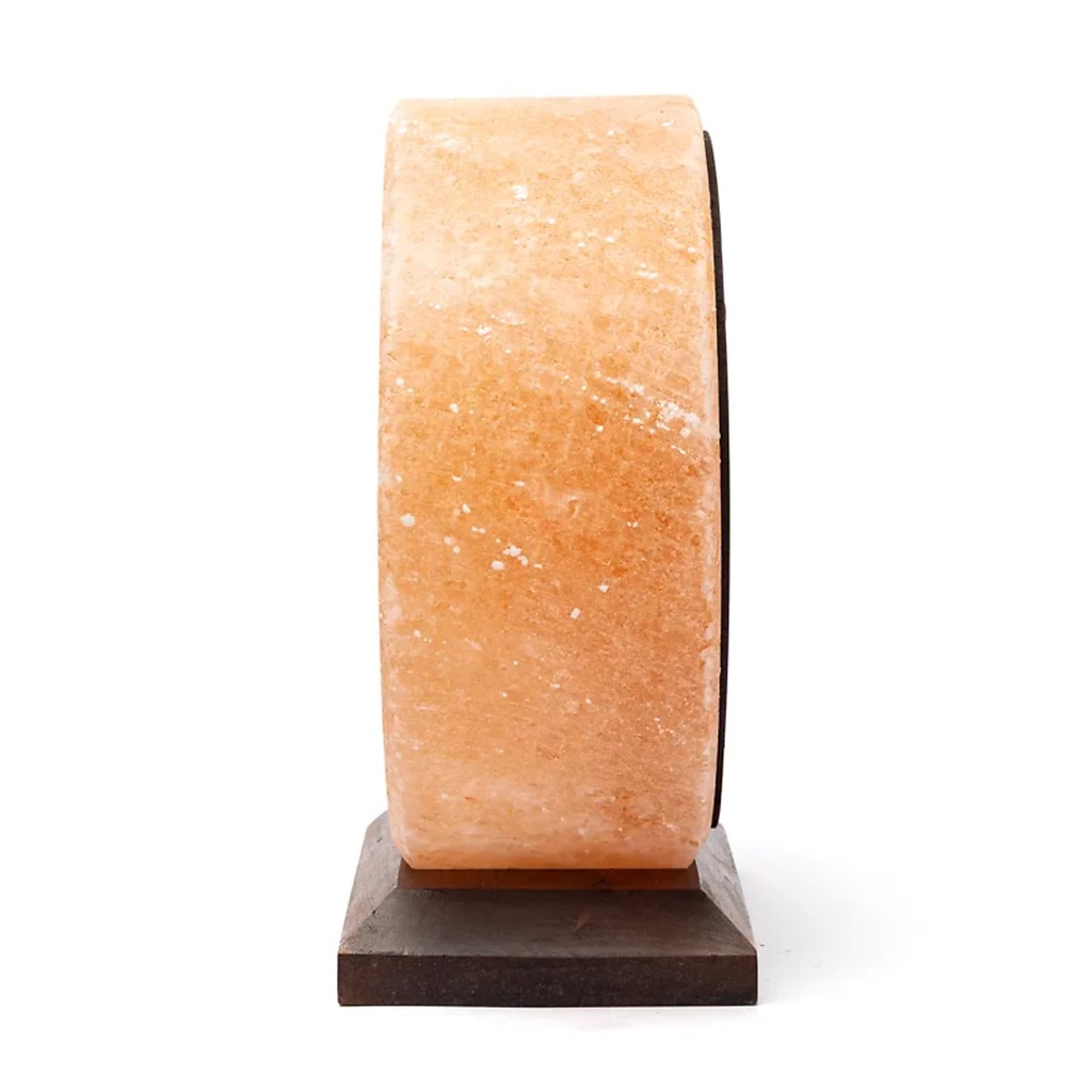 [8721139296059] Lampe en sel Déesse avec câble et ampoule -- ±22x19x10 cm