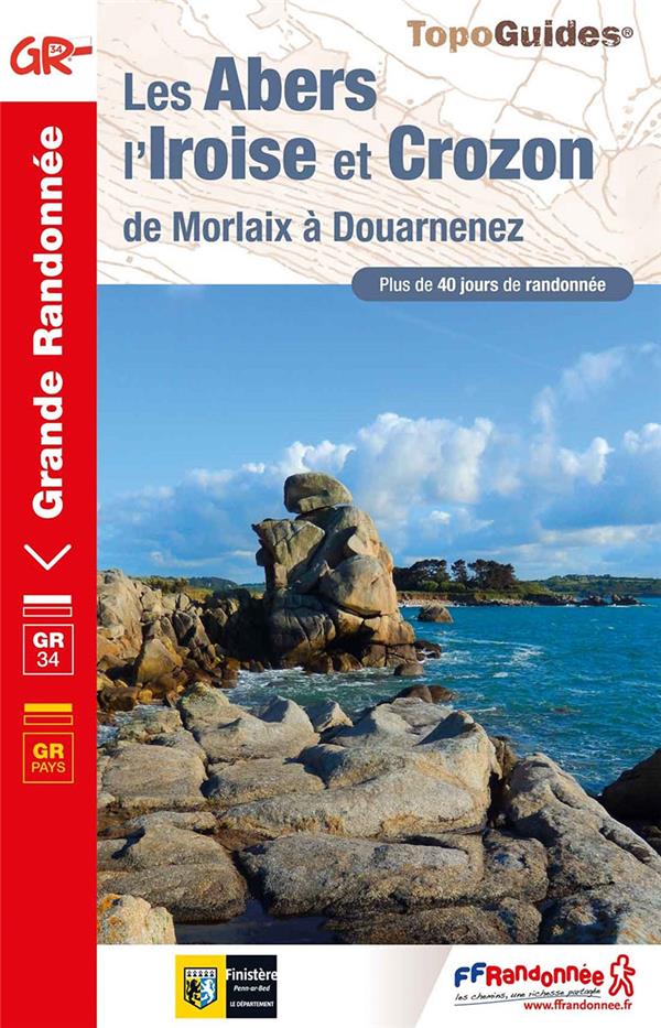 [9782751412103] [épuisé] Les Abers, l'Iroise et Crozon de Morlaix à Douarnenez