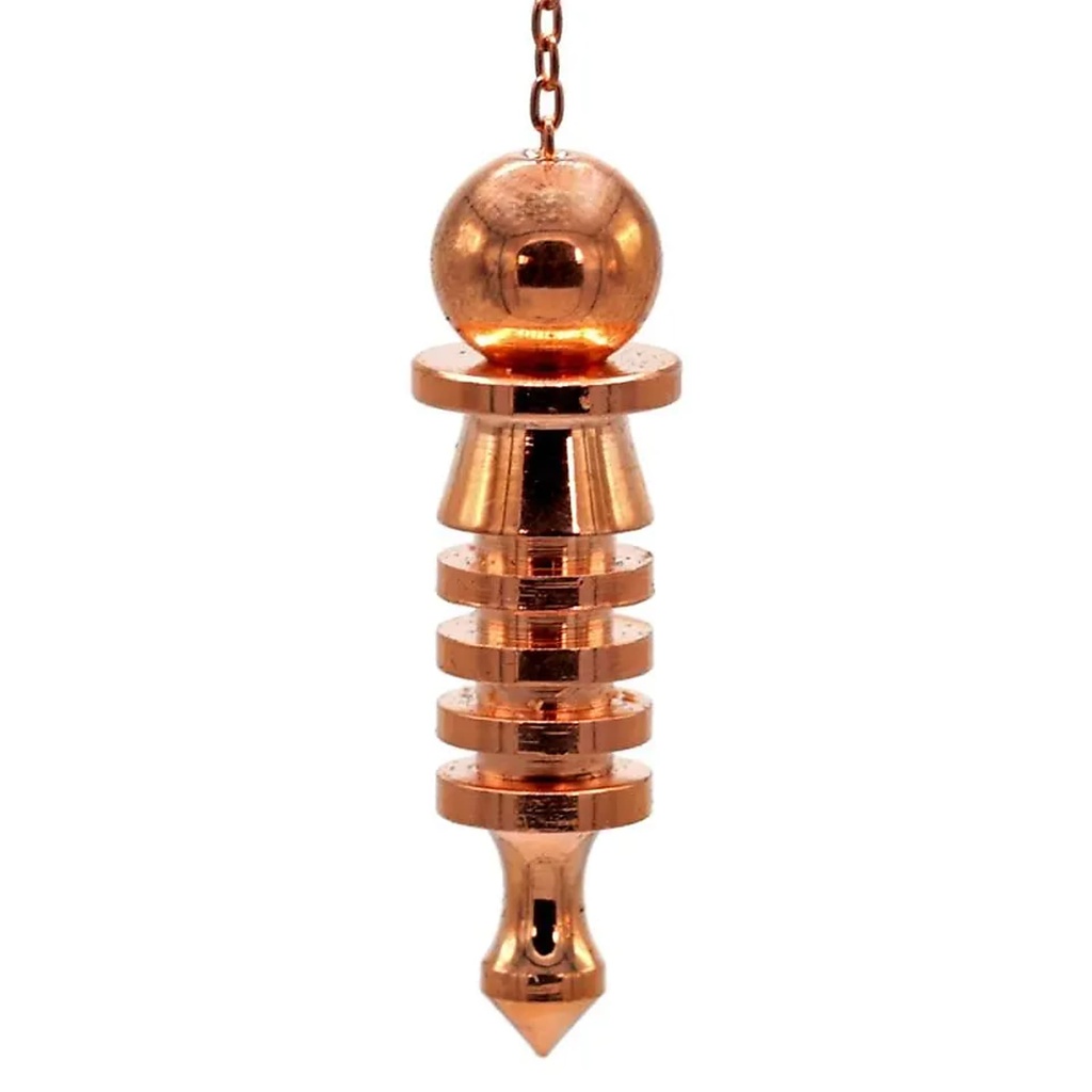 Pendule en cuivre plaqué | 24 g; 5 cm