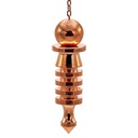 Pendule en cuivre plaqué | 24 g; 5 cm