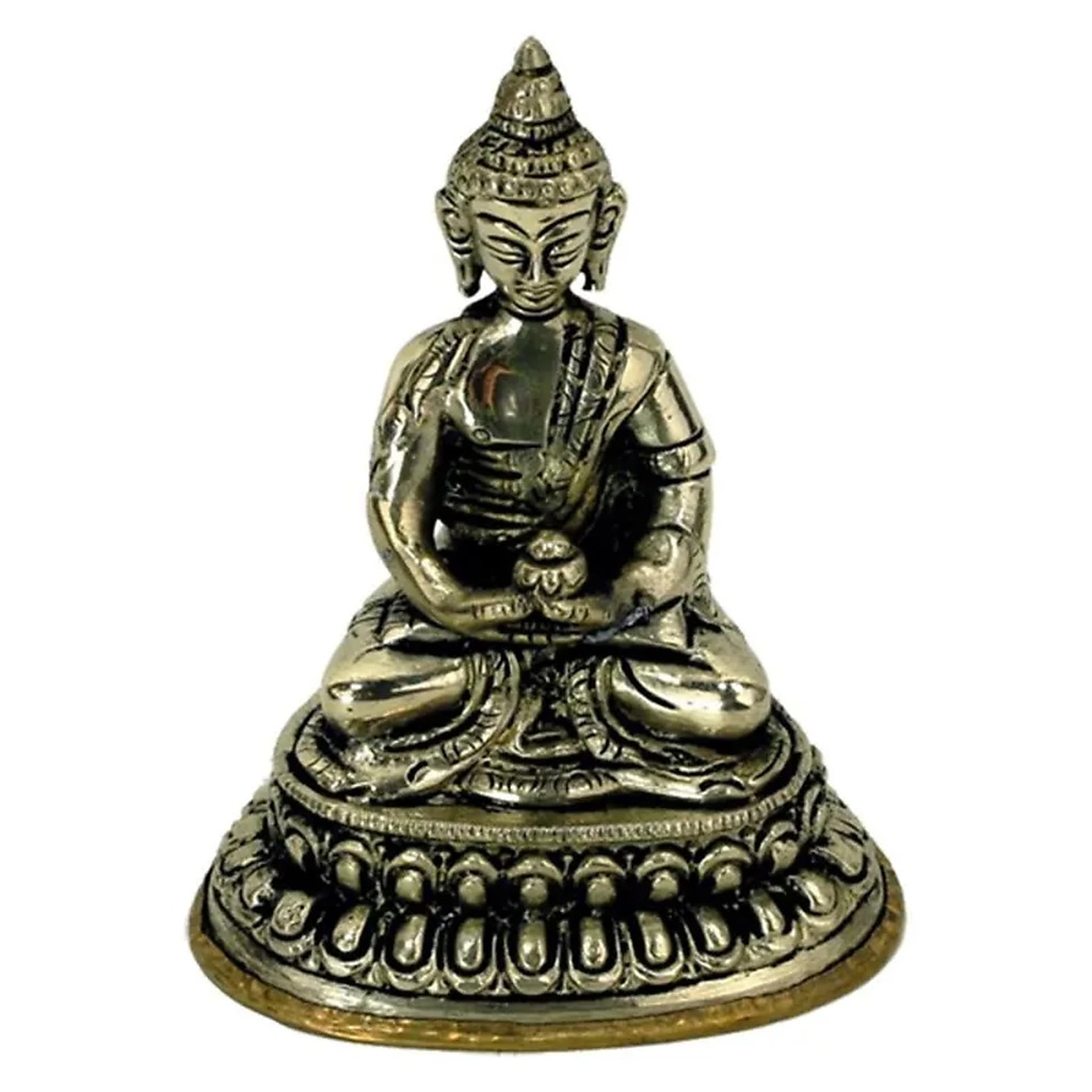 Mini statuette Bouddha Amithaba | 330 g; 10 cm