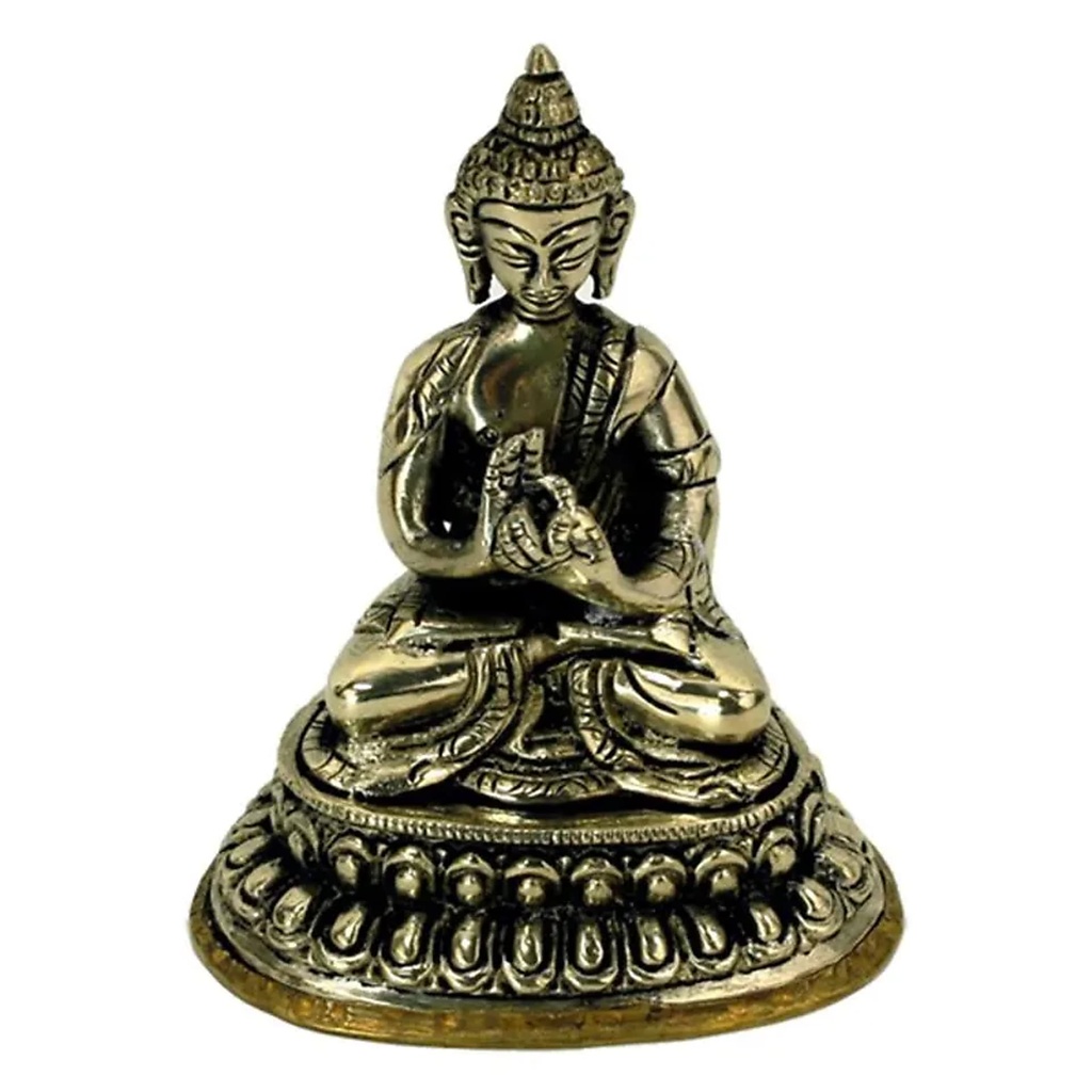 Mini statuette Bouddha Vairochana | 330 g; 10 cm