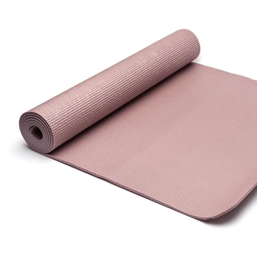 Yogi & Yogini tapis de yoga PVC rose pâle -- 1200g; 61x183x0.5cm