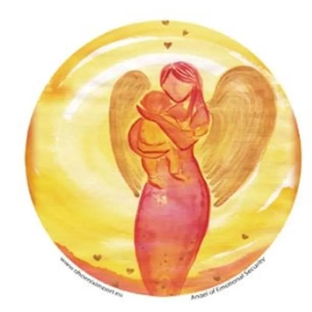 Adhésif verre/fenêtre Ange Sécurité Emotive | 11.7 cm