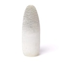 Lampe en sélénite neige -- ±30cm