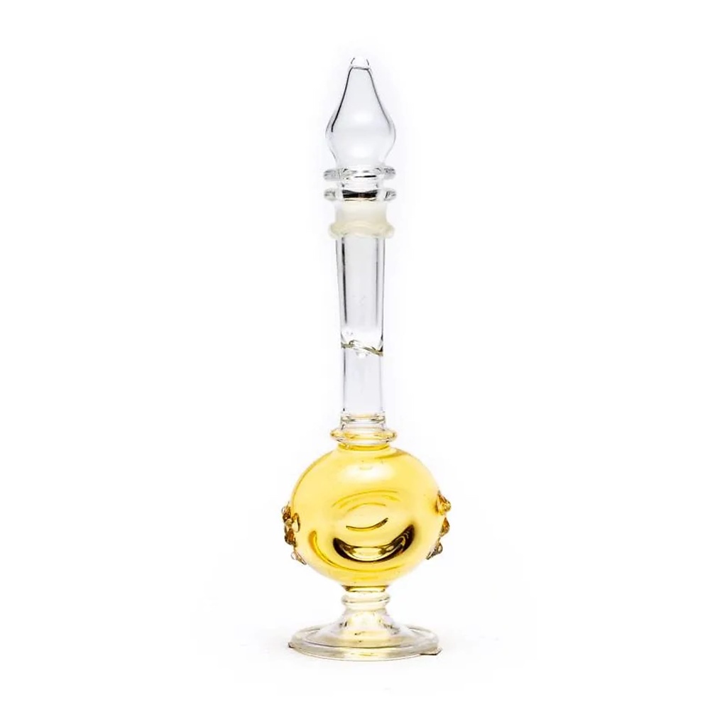 Huile de parfum bouteille soufflée bouche Rose | 5 ml