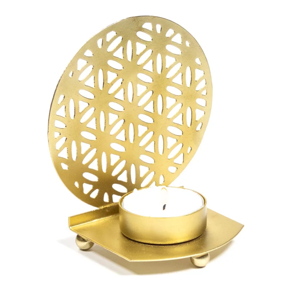 [8719075391327] Eclairage d’ambiance Fleur de Vie -- 11x10x6.5 cm