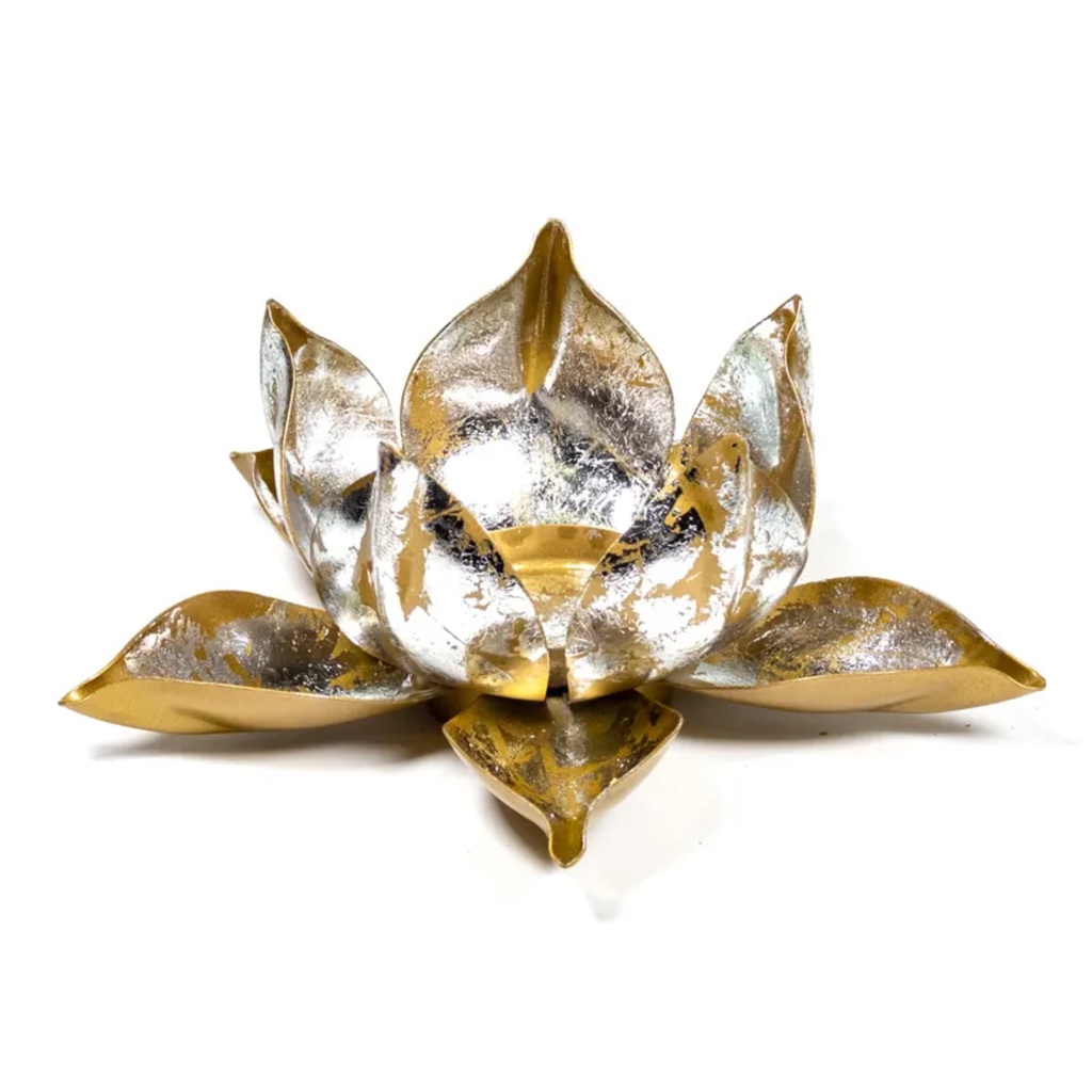 [8719075391334] Eclairage d’ambiance Lotus -- 8x20 cm