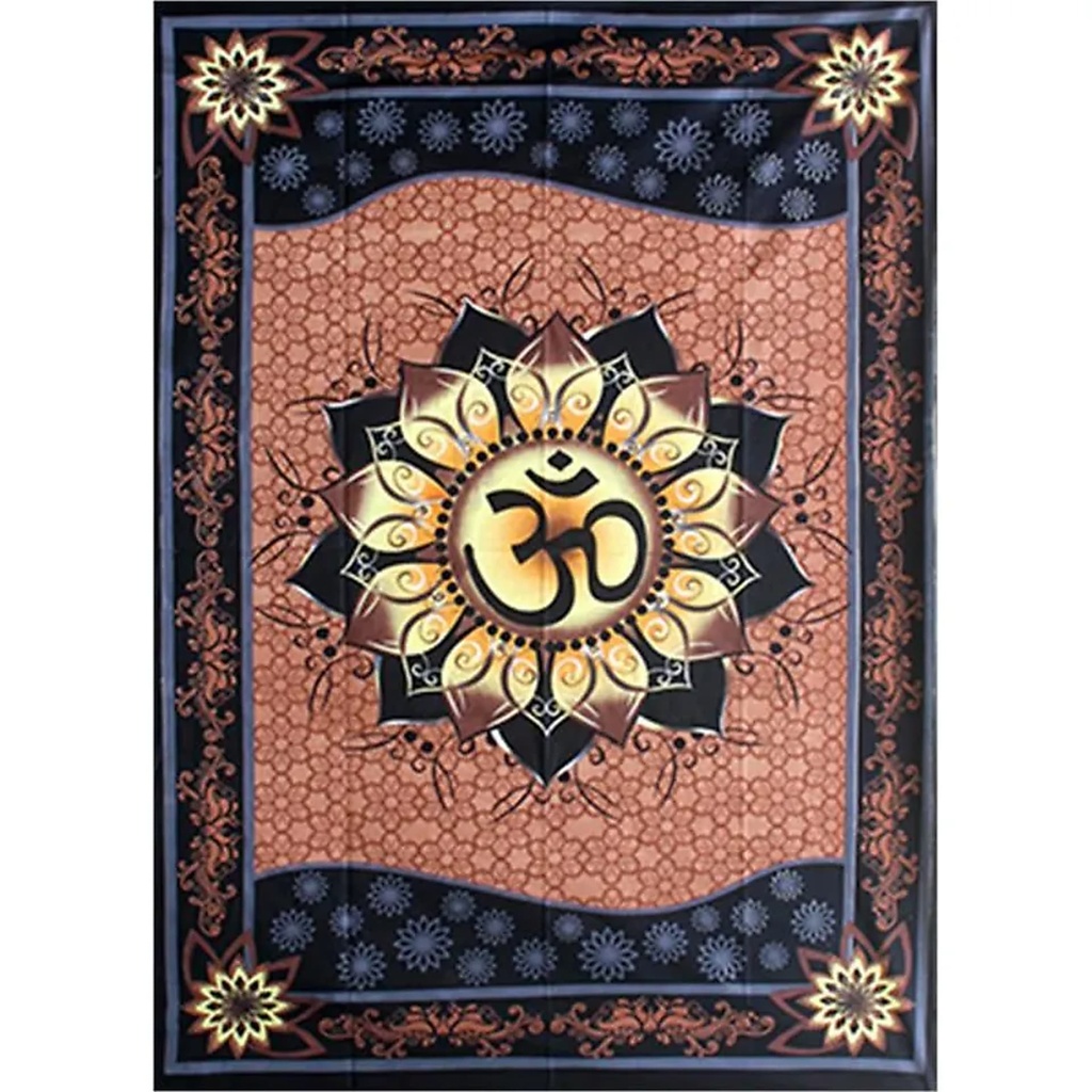 Couvre lit OM Lotus | 147x208 cm
