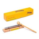 Barre musicale carillon thérapeutique 3° Chakra note MI |14 cm