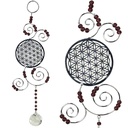 Pendentif Fleur de Vie Feng Shui | 20 cm