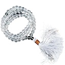 Mala Cristal de roche qualité AA 108 perles+sac | 0.6 cm