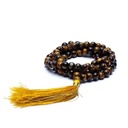 Mala oeil de tigre qualité AA 108 perles + sachet | ±0.7cm